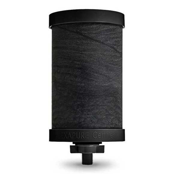 NIB Alexapure Alexa Pure PRO Genuine Black Carbon Water Filter Replacement Part
